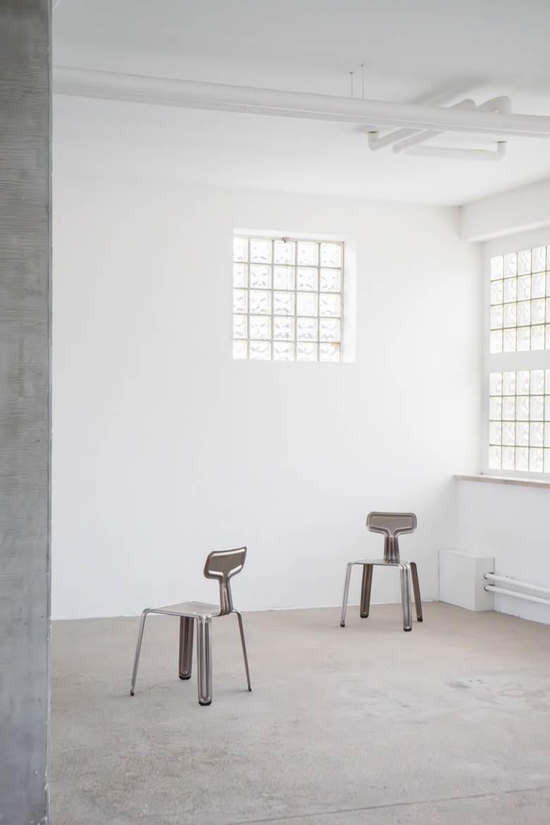 Famous Pressed Metal frame chair |Harry Thaler: South Tyrol’s Master of Quiet, Sustainable Design