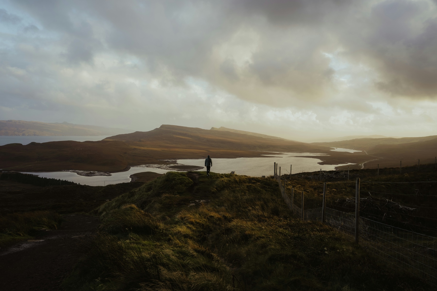 Moody Skyline over Donegal Ireland - setting the scene for The Far Edge of Ireland Experience at Breac.House, Donegal | Limited April Design Retreat
