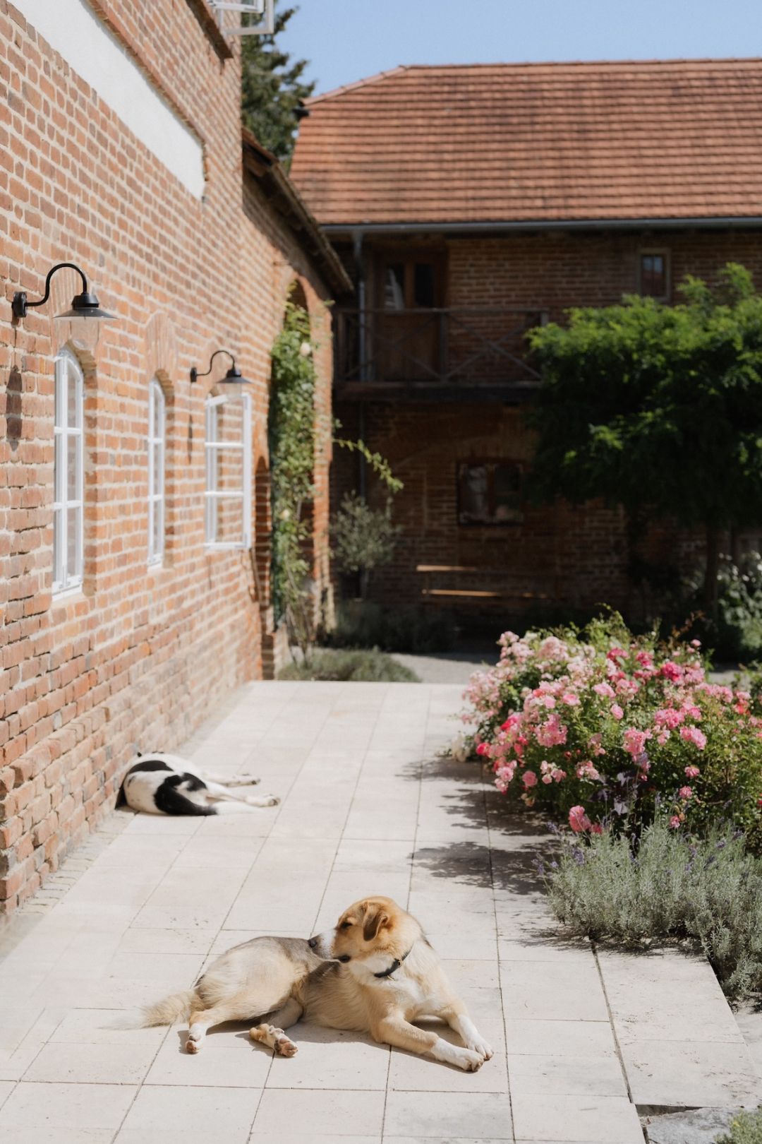 Denharten red-brick Vierseithof courtyard farm and guest rooms in rural Lower Bavaria | The Aficionados.
