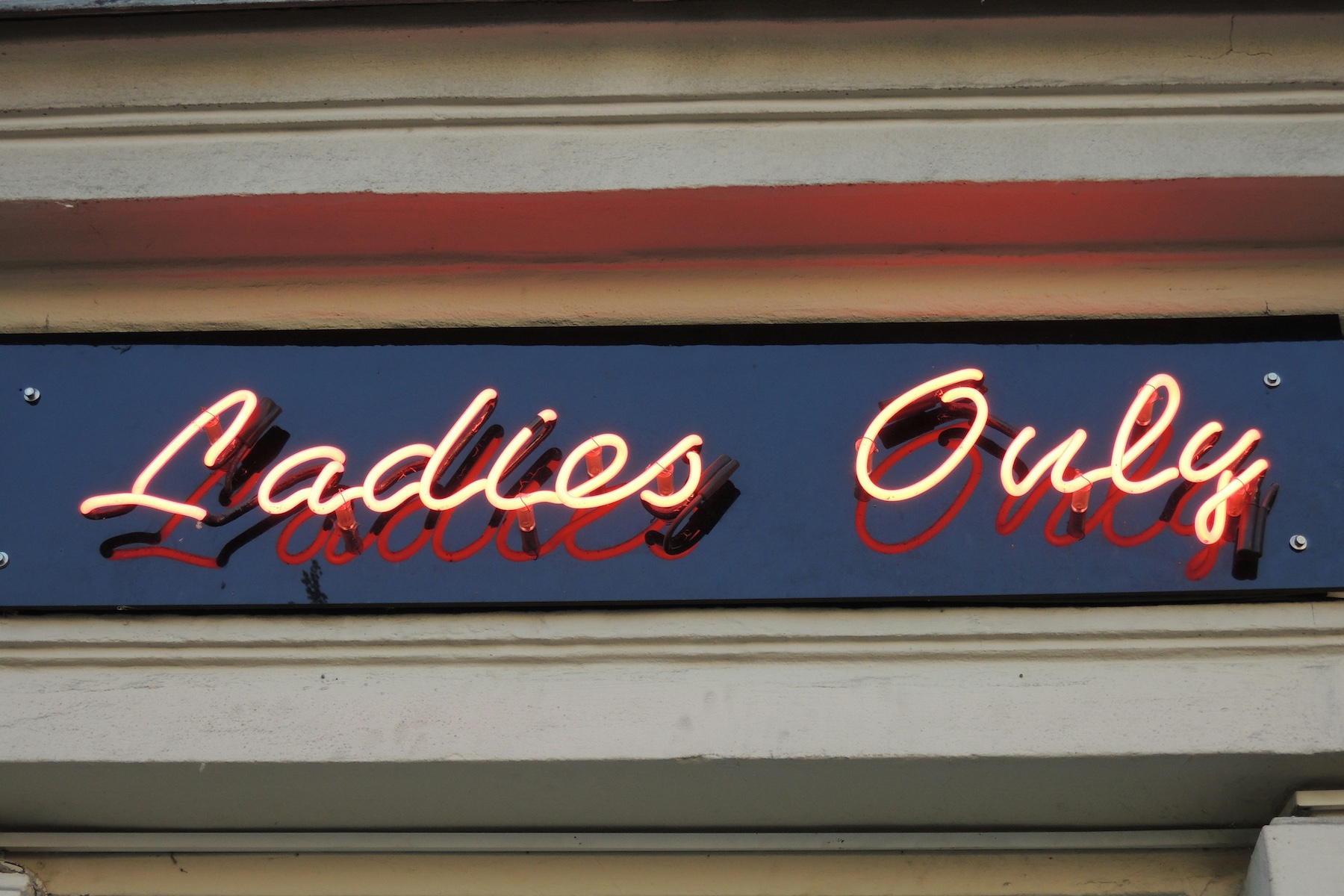 Ladies Only Signage 