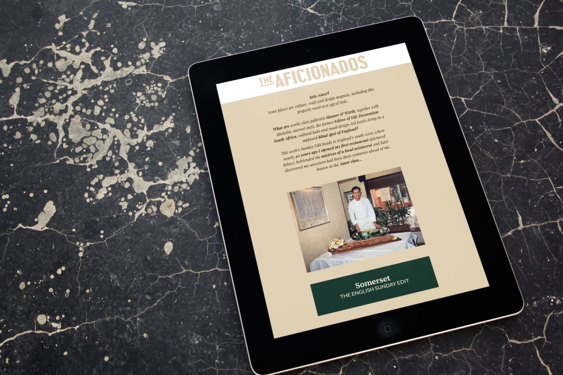 Join The Aficionados: Design Travel & Insider News | Newsletter Subscribe