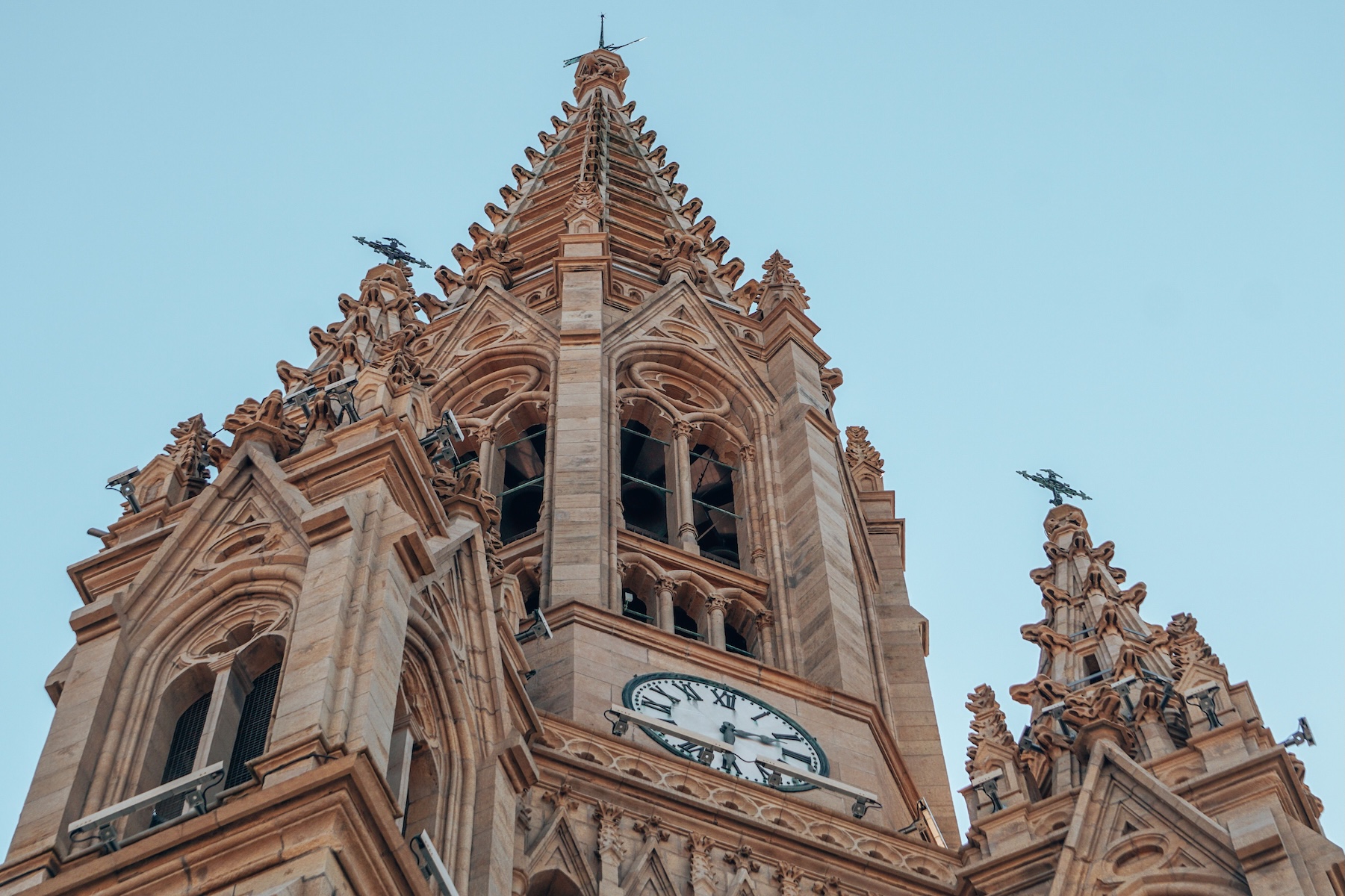 The neo-Gothic spire of the Buen Pastor Cathedral rising opposite Hotel Arbaso, San Sebastián | The Aficionados