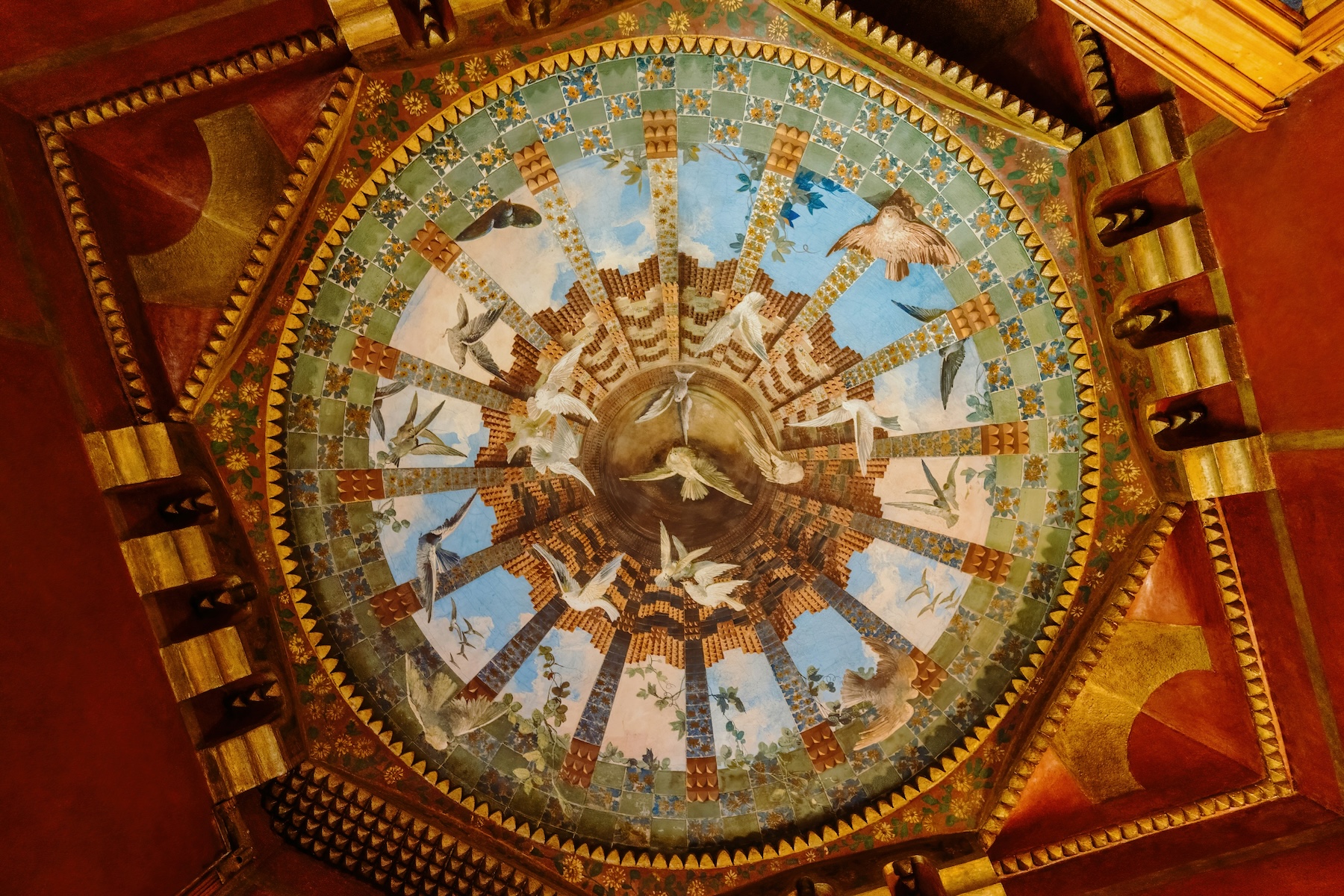 Casa Vicens Barcelona by Antoni Gaudí, facade, catalan achitecture,tiles   Casa Vicens Gaudi | Guide to Barcelona | The Aficionados 