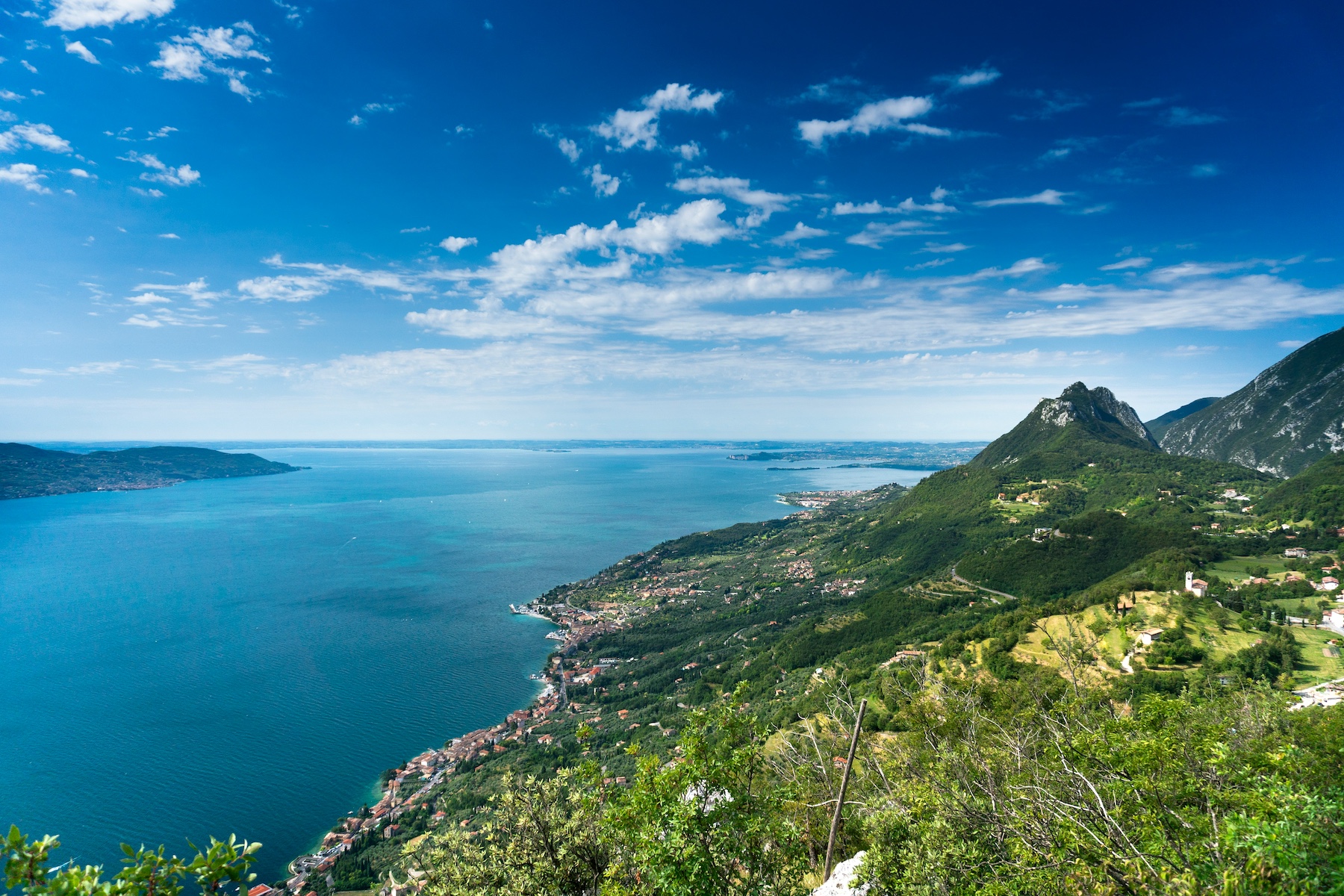 Blue skies over Lage Garda Italy Stylish Travel to Italy: Boutique Hotels, Design Stays & Culture