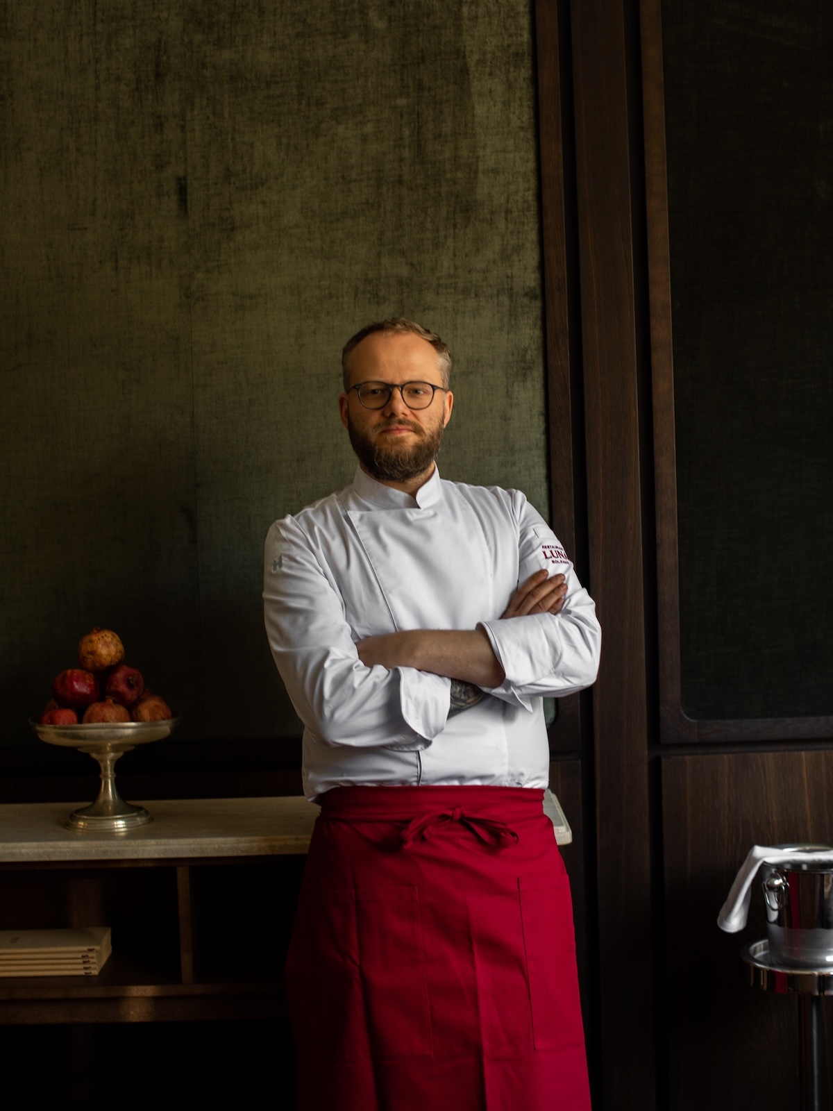 Mathieu Domagala - chef at Luna Restaurant & Historic Parkhotel Mondschein: Bolzano’s Hidden Elegance