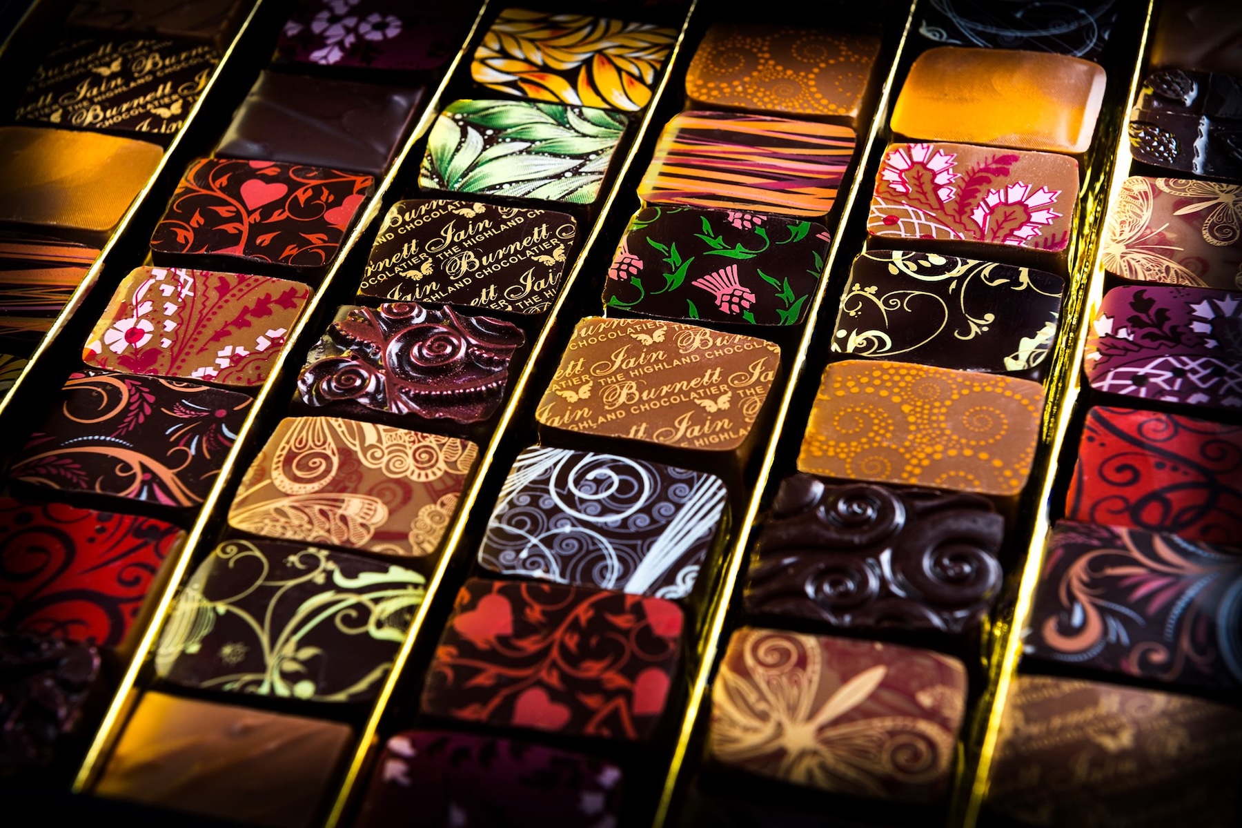 Iain Burnett Master Chocolatier in Aberfeldy, Perthshire, Scotland 