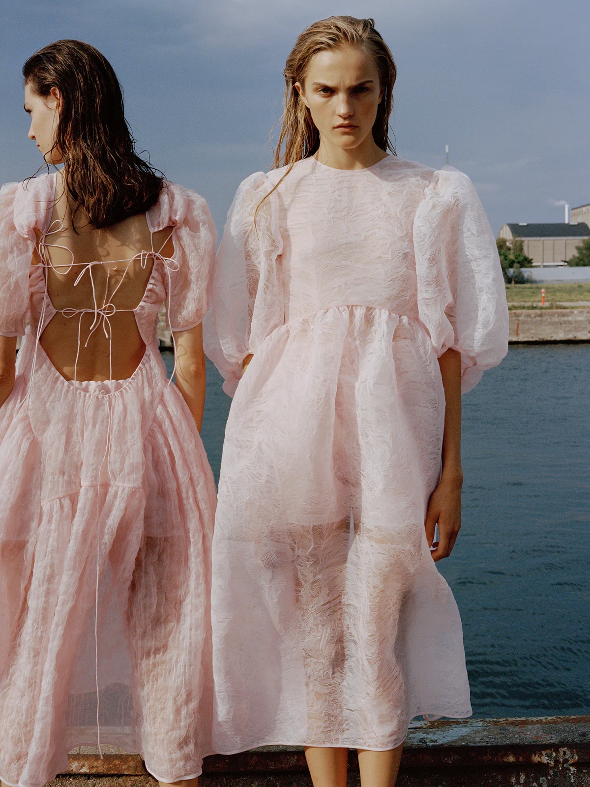 Keep a fashion-weathered eye on Cecilie Bahnsen, Copenhagen's up-and-coming designer who you can spy from Vogue + Dover Street Market, to Copenhagen's very own streets. 