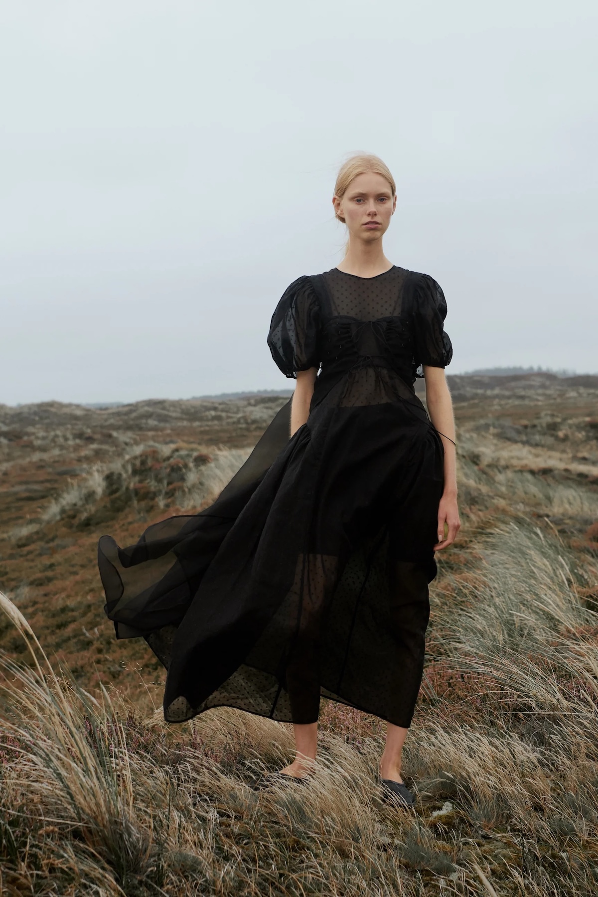 Keep a fashion-weathered eye on Cecilie Bahnsen, Copenhagen's up-and-coming designer who you can spy from Vogue + Dover Street Market, to Copenhagen's very own streets. 