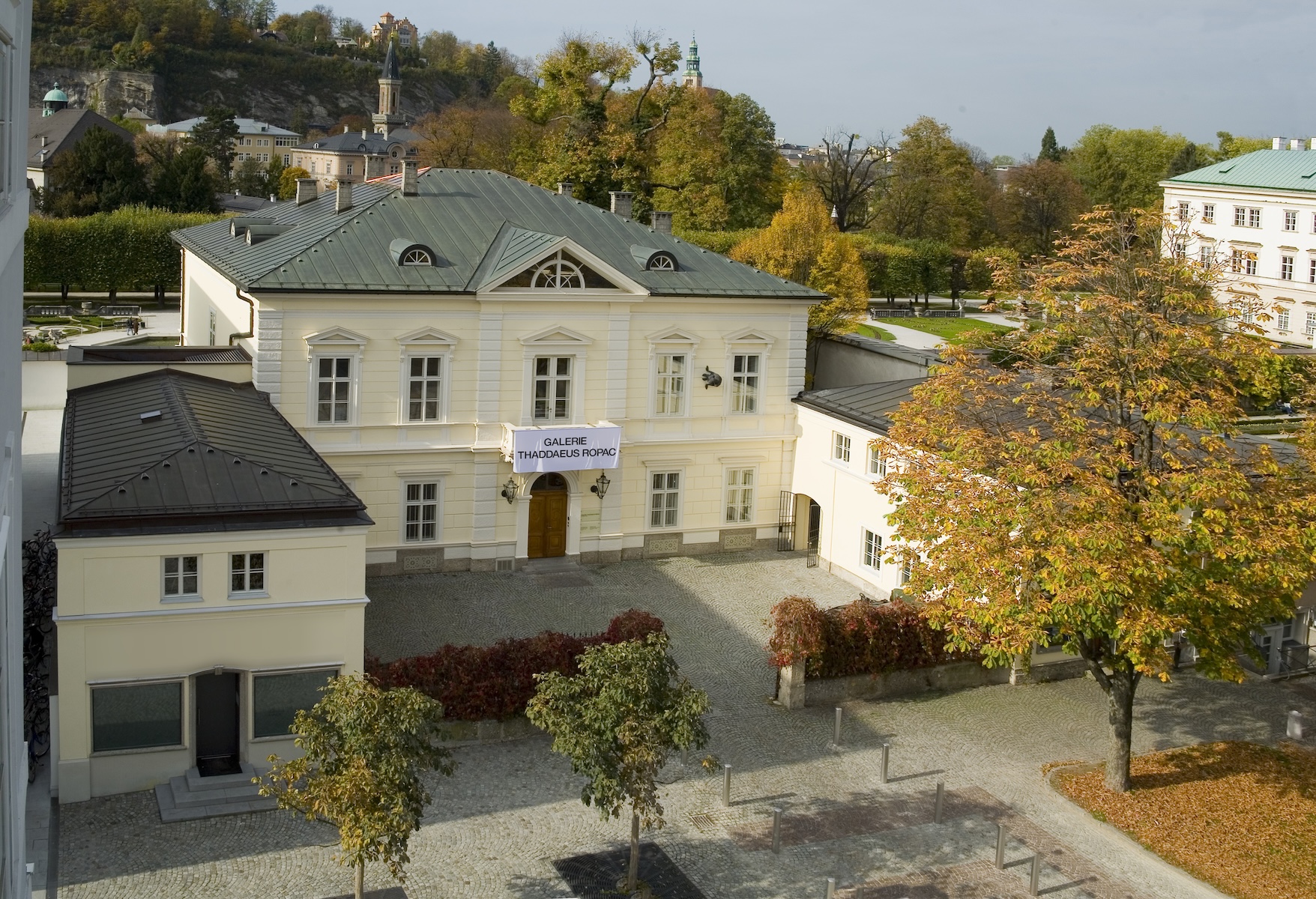 Galerie Thaddaeus Ropac at Villa Kast beside the Mirabell Gardens in autumn, Salzburg | The Aficionados