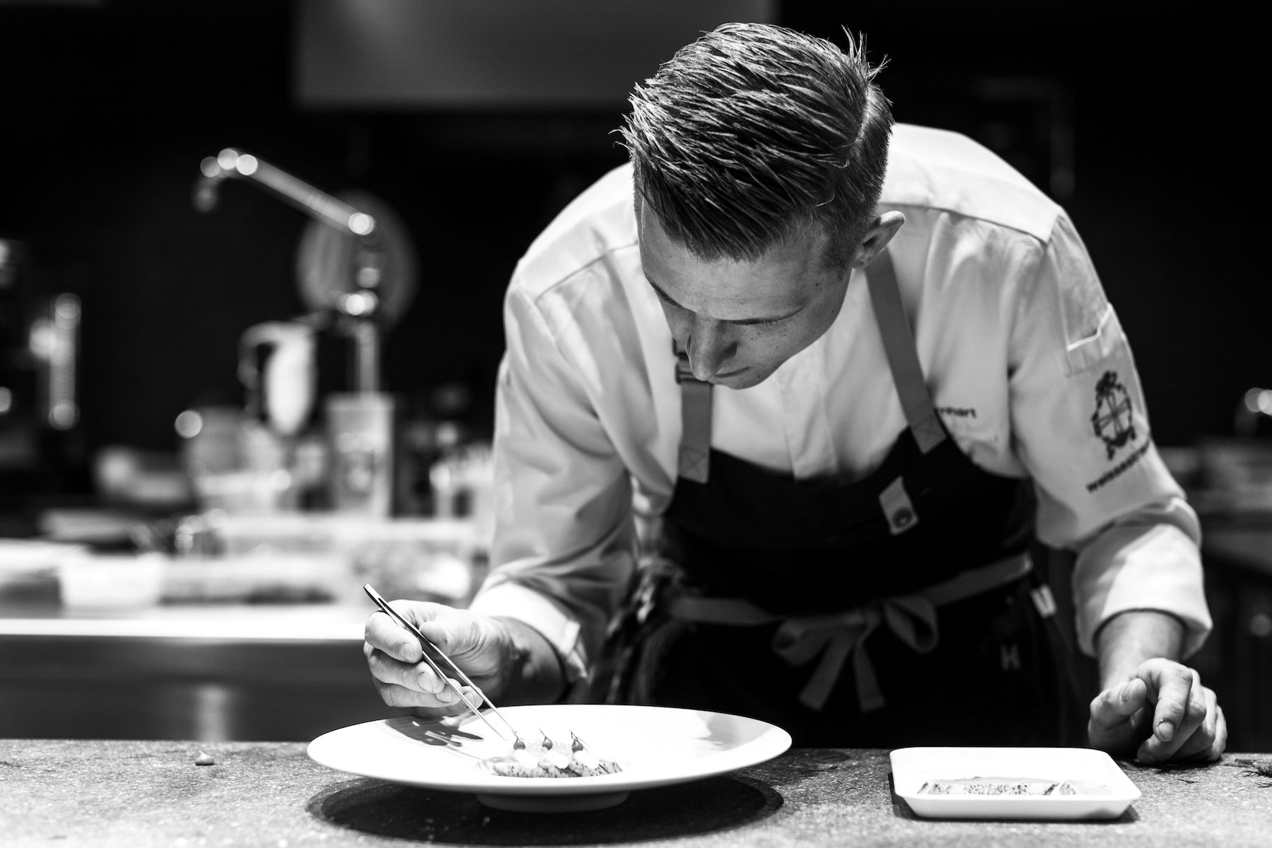 Chef Marc Bernhart | Weisses Kreuz Hotel in Burgeis | The Aficionados