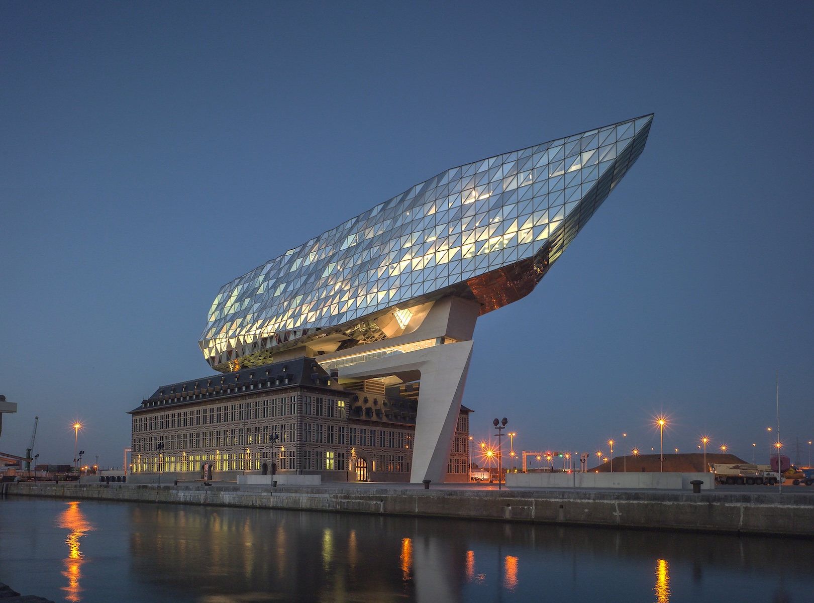 The Port House (Havenhuis) Antwerp Belgium | Zaha Hadid | The Aficionados